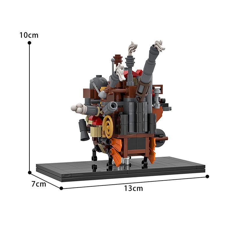 BuildMoc - Howl's Moving Castle Mini Building Blocks - inshobby.com