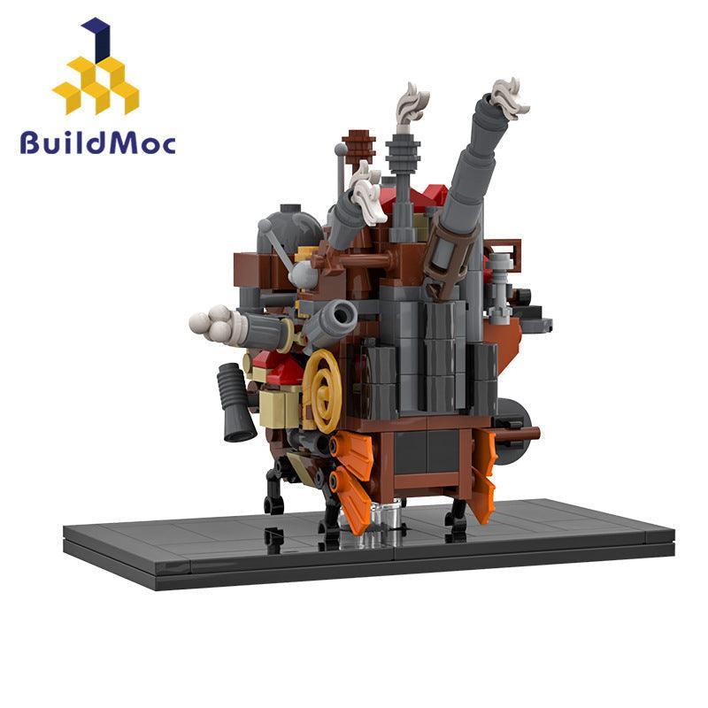 BuildMoc - Howl's Moving Castle Mini Building Blocks - inshobby.com