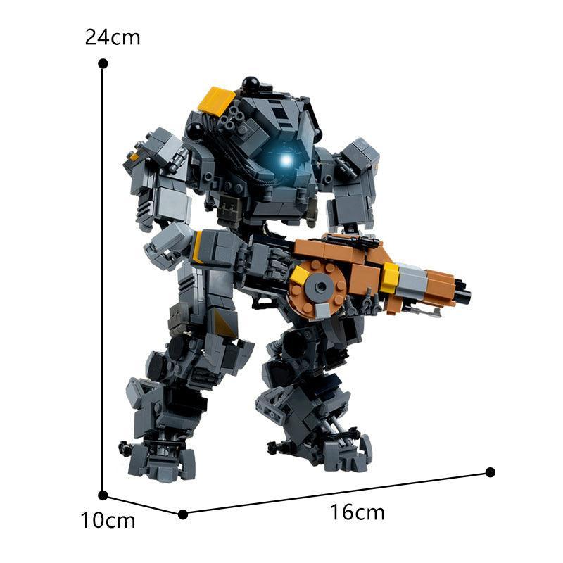 BuildMoc - ION-Class Titan Building Blocks - inshobby.com