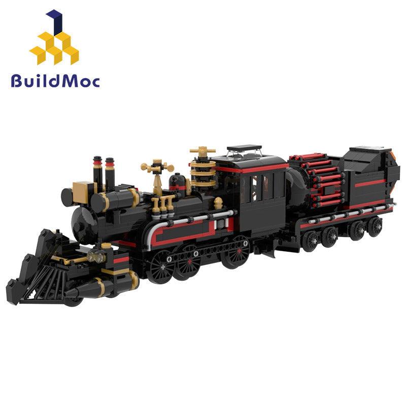 BuildMoc - Jules Verne Time Train Building Blocks - inshobby.com