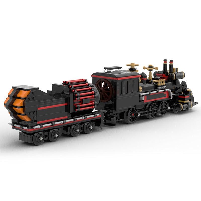 BuildMoc - Jules Verne Time Train Building Blocks - inshobby.com