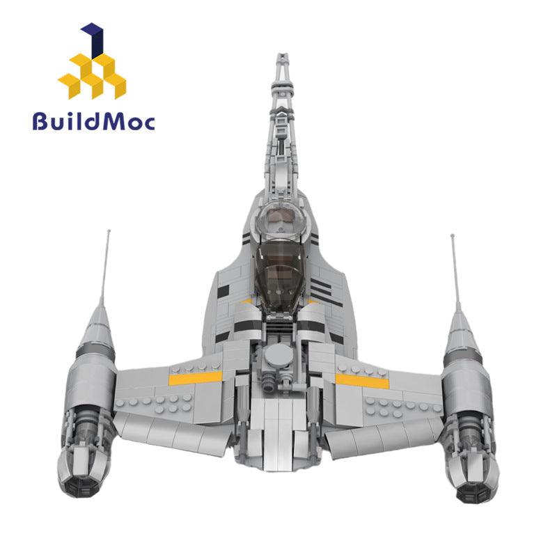 BuildMoc - Naboo N-1 Starfighter Building Blocks - inshobby.com