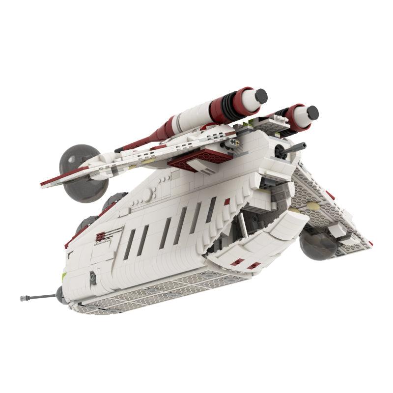 BuildMoc - Republic Attack Gunship Building Blocks - inshobby.com