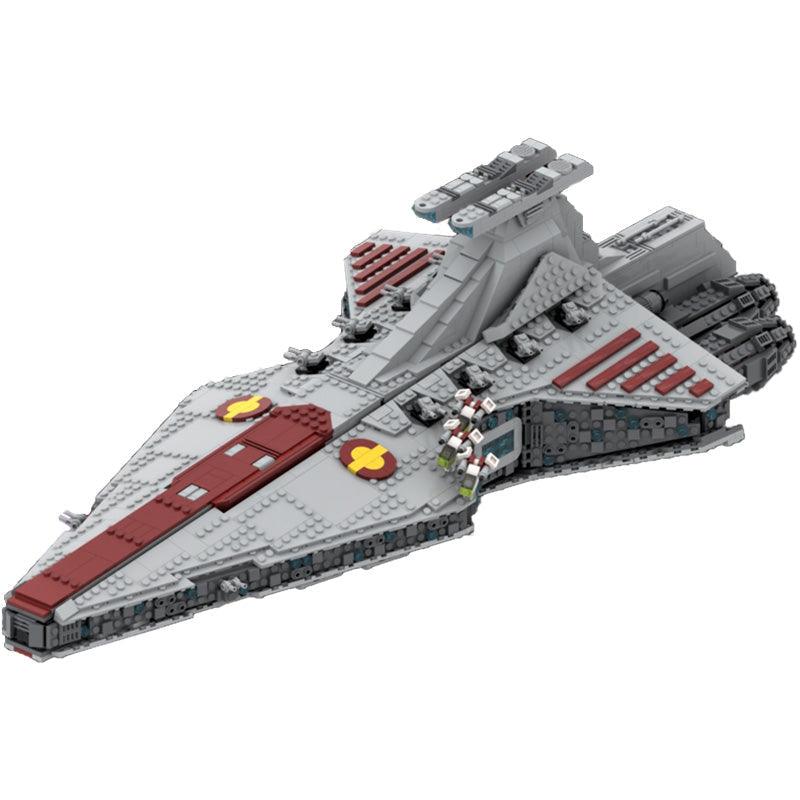 BuildMoc - Venator Republic Attack Cruiser Building Blocks - inshobby.com