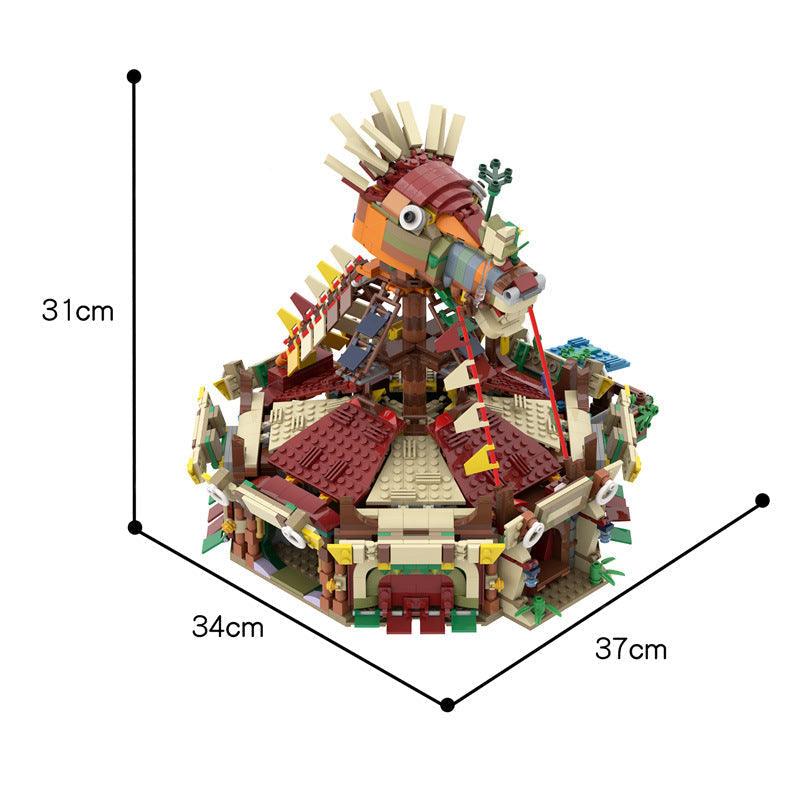 BuildMoc - Zelda Stable Building Blocks - inshobby.com