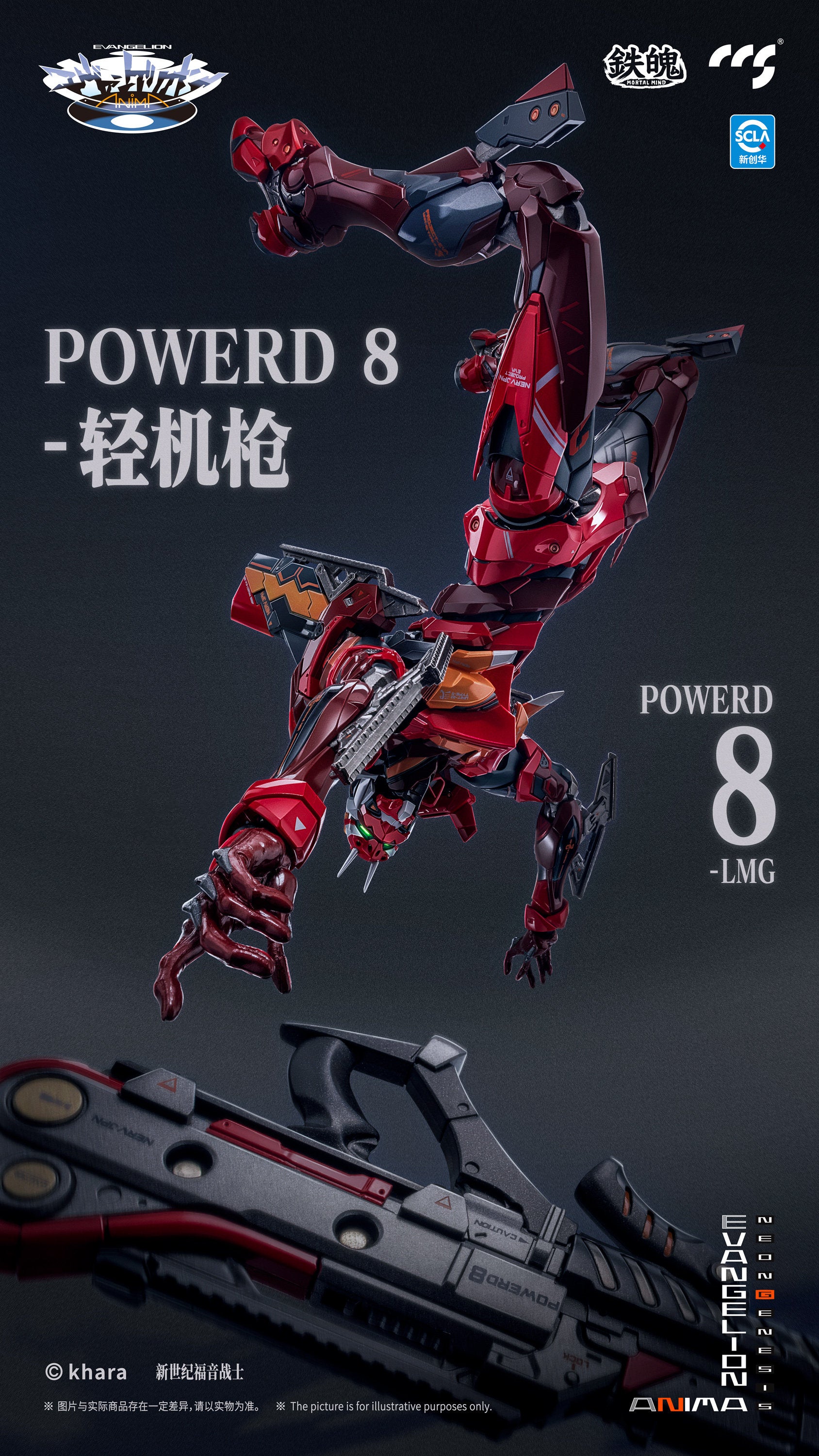 CCS Toys - Evangelion EVA Unit-02 Type-II Gokin Action Figure - inshobby.com