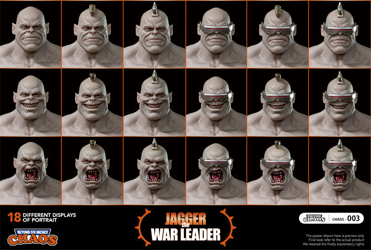 Chaos - 1:12 Jagger the War Leader Action Figure - inshobby.com