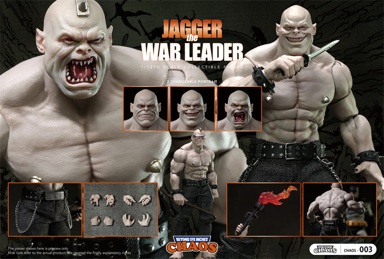 Chaos - 1:12 Jagger the War Leader Action Figure - inshobby.com