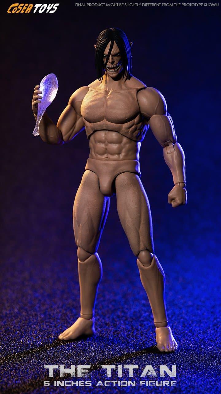 Coser Toys - 1:12 Eren Yeager Titan Form Action Figure - inshobby.com