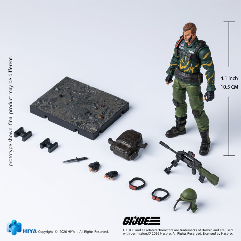 1:18 Dusty Tiger Force Version Action Figure