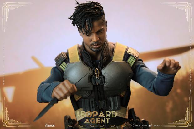 DAFTOYS - 1:6 Leopard Agent Action Figure - inshobby.com