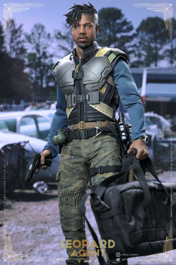 DAFTOYS - 1:6 Leopard Agent Action Figure - inshobby.com