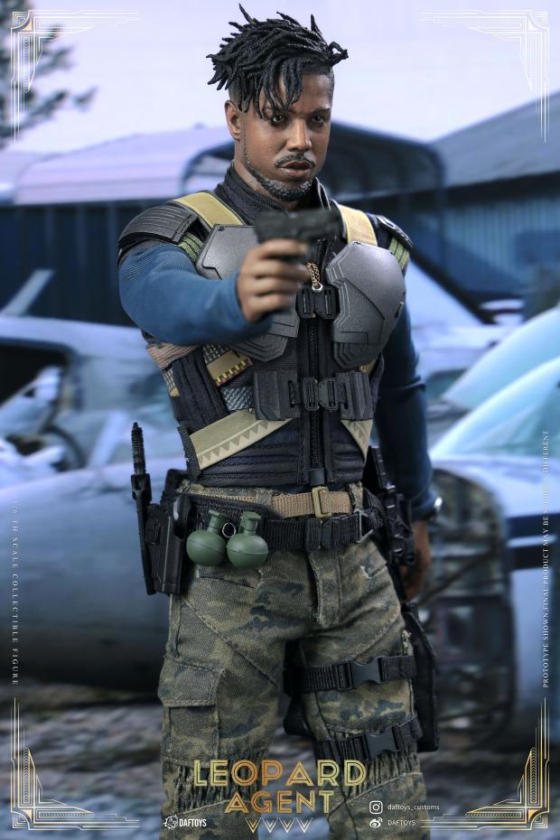 DAFTOYS - 1:6 Leopard Agent Action Figure - inshobby.com
