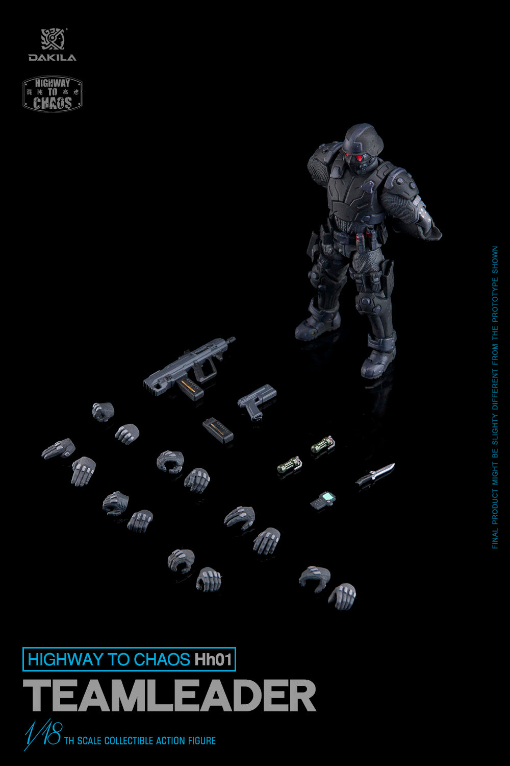 Dakila - 1:18 Highway to Chaos Team Leader Action Figure - inshobby.com