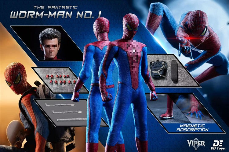 1:12 The Fantastic Worm-Man No.1 Action Figure