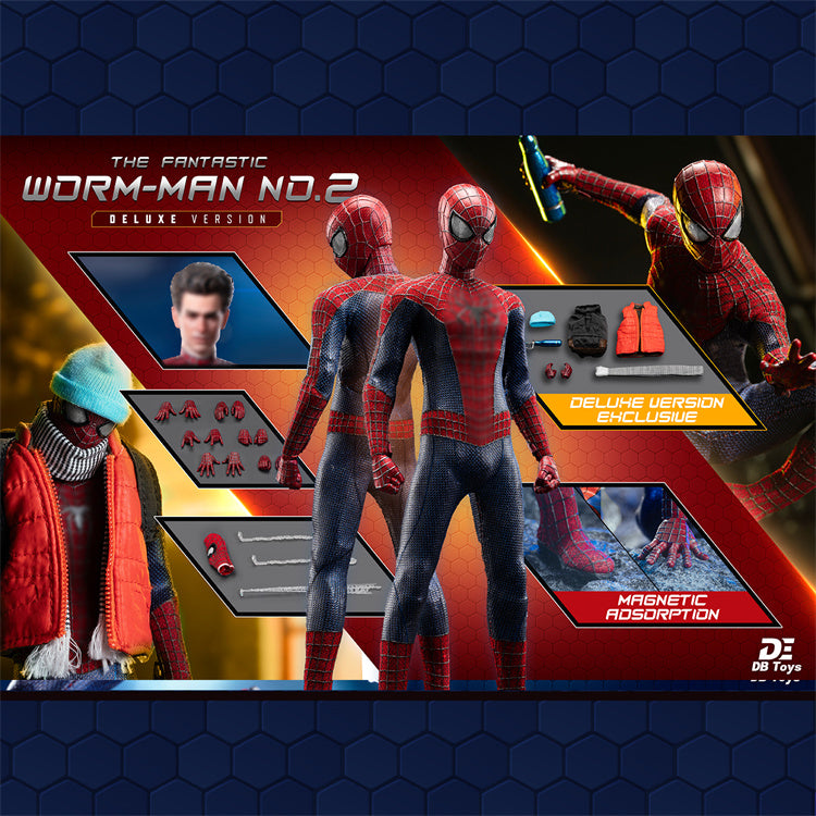DB Toys - 1:12 The Fantastic Worm-Man No.2 Action Figure - inshobby.com