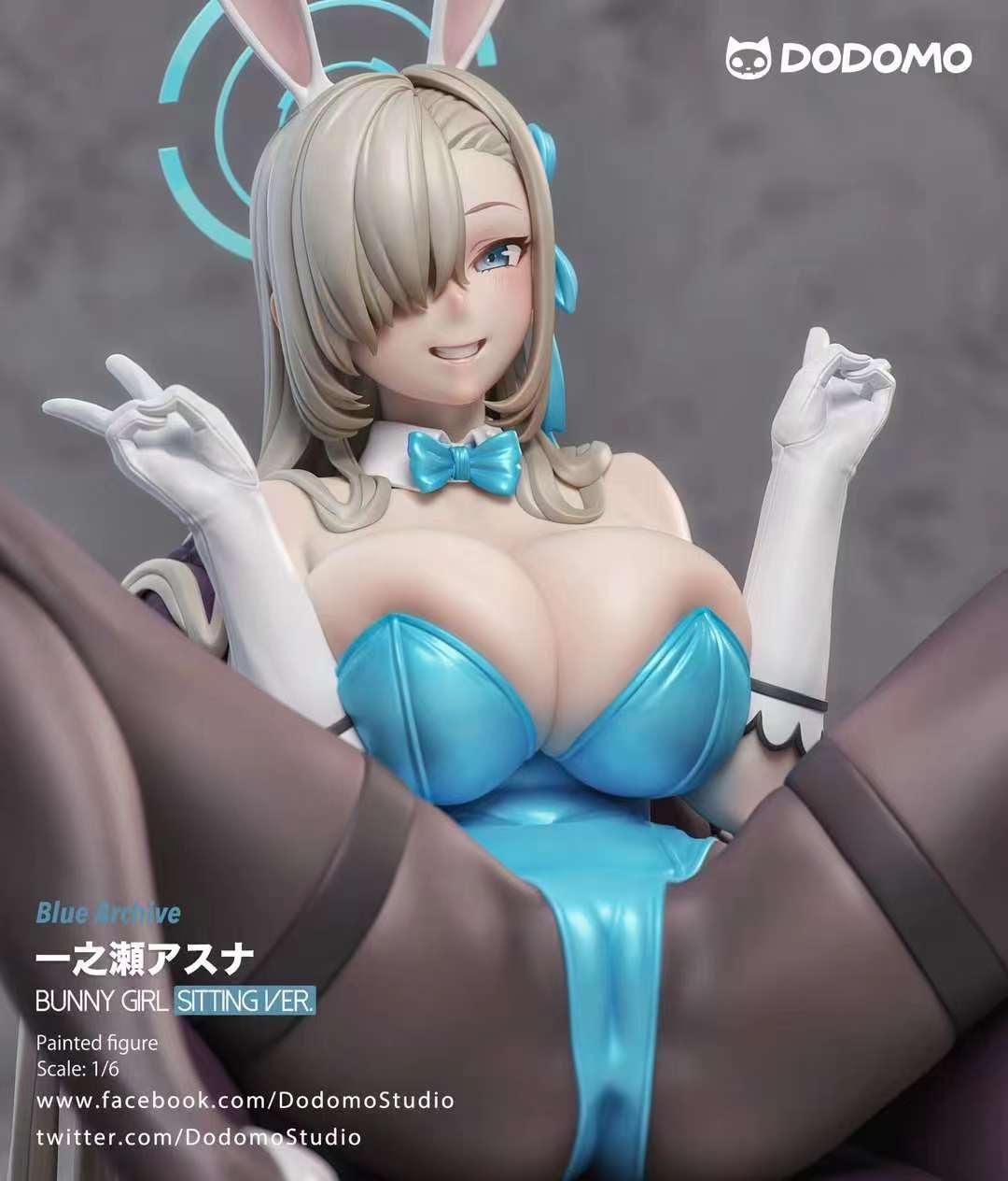 Dodomo - 1:6 Ichinose Asuna Bunny Girl Sitting Version Figure Statue - inshobby.com