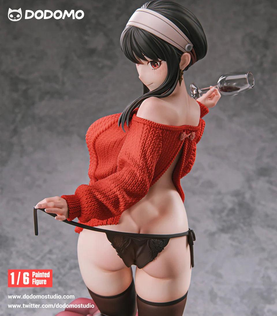 Dodomo - 1:6 Yor Forger Red Sweater Figure Statue - inshobby.com