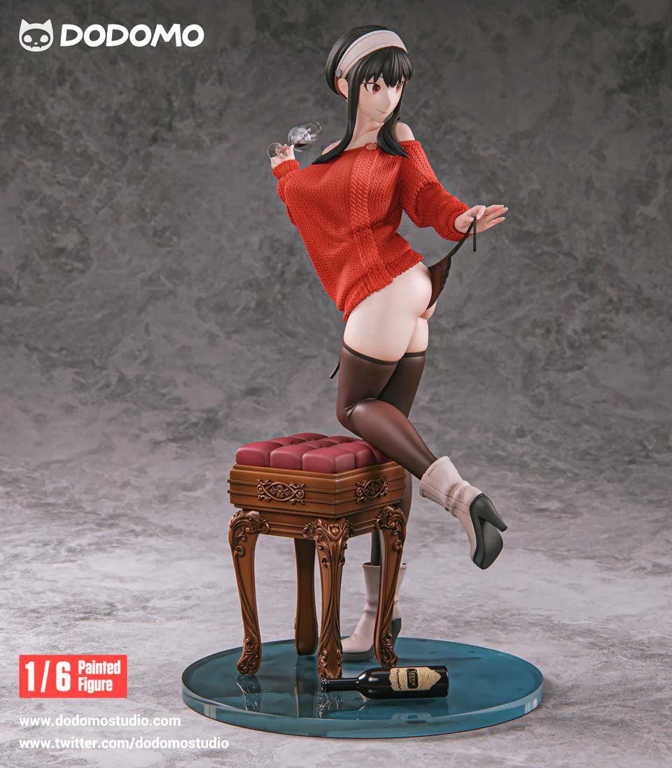 Dodomo - 1:6 Yor Forger Red Sweater Figure Statue