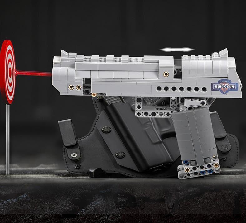 Double E - 1:1 Desert Eagle Falcon Magnum Gun Building Blocks Set - inshobby.com