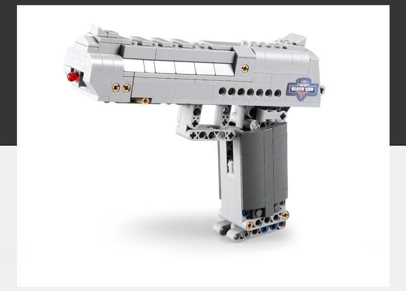 Double E - 1:1 Desert Eagle Falcon Magnum Gun Building Blocks Set - inshobby.com