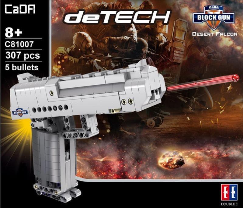 Double E - 1:1 Desert Eagle Falcon Magnum Gun Building Blocks Set - inshobby.com
