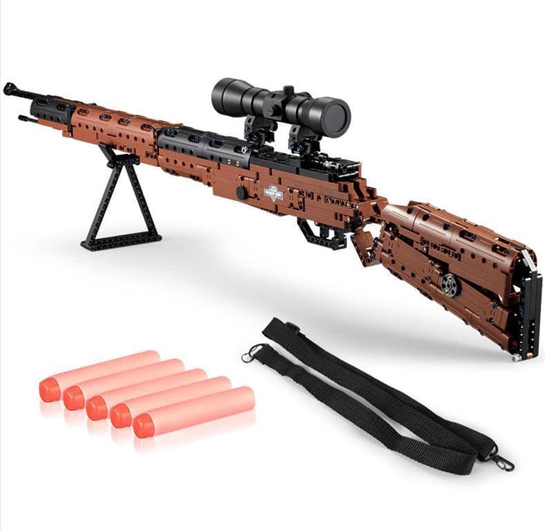 1:1 Mauser Karabiner 98k Sniper Rifle Gun Building Blocks Set