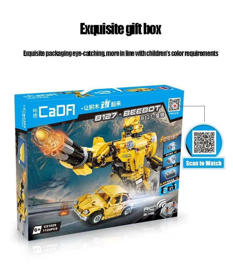 Double E - B127 Beebot Bumblebee Building Blocks Set - inshobby.com