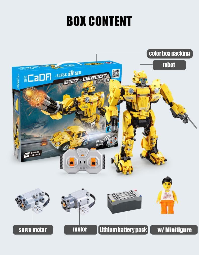 Double E - B127 Beebot Bumblebee Building Blocks Set - inshobby.com
