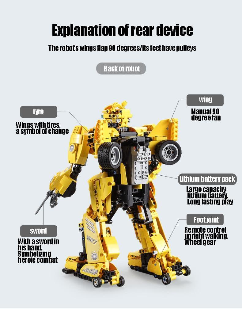 Double E - B127 Beebot Bumblebee Building Blocks Set - inshobby.com