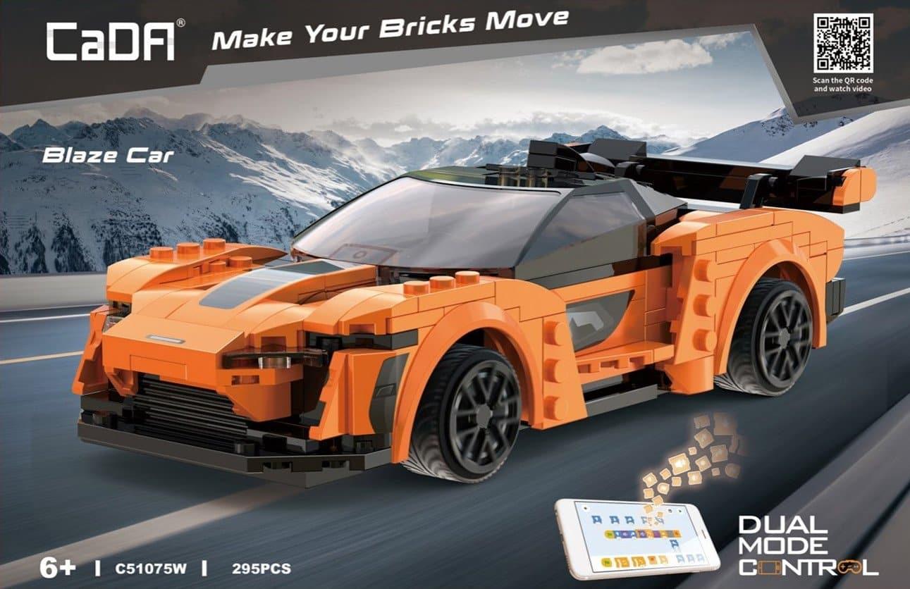 Double E - Blaze Car McLaren P1 Building Blocks Set - inshobby.com
