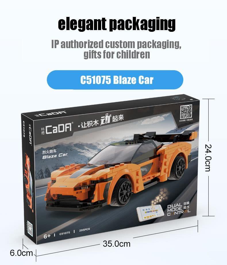 Double E - Blaze Car McLaren P1 Building Blocks Set - inshobby.com