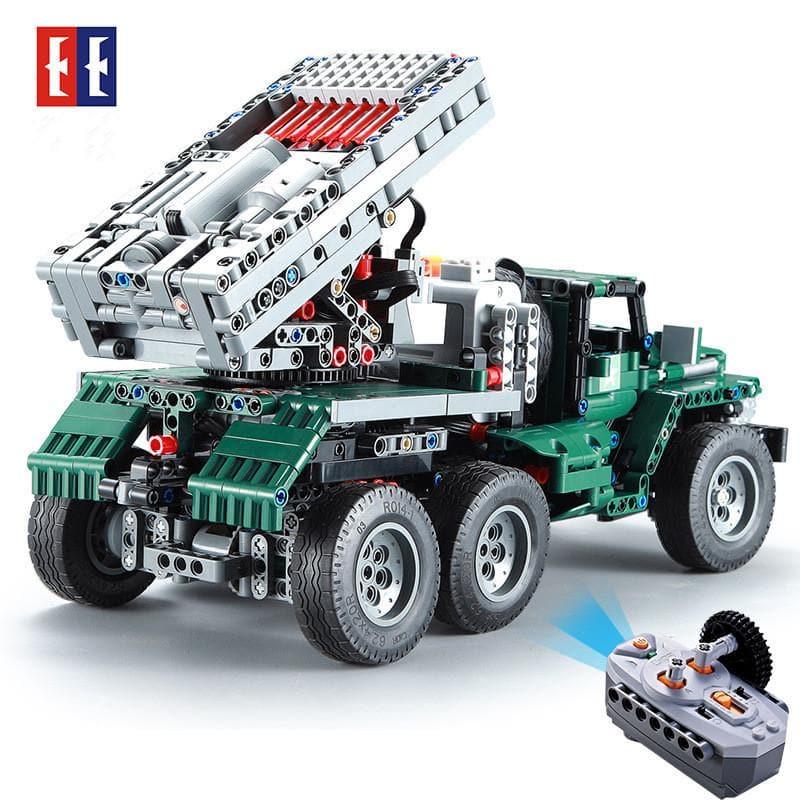 Double E - BM-21 Grad Rocket Launcher Building Blocks Set - inshobby.com