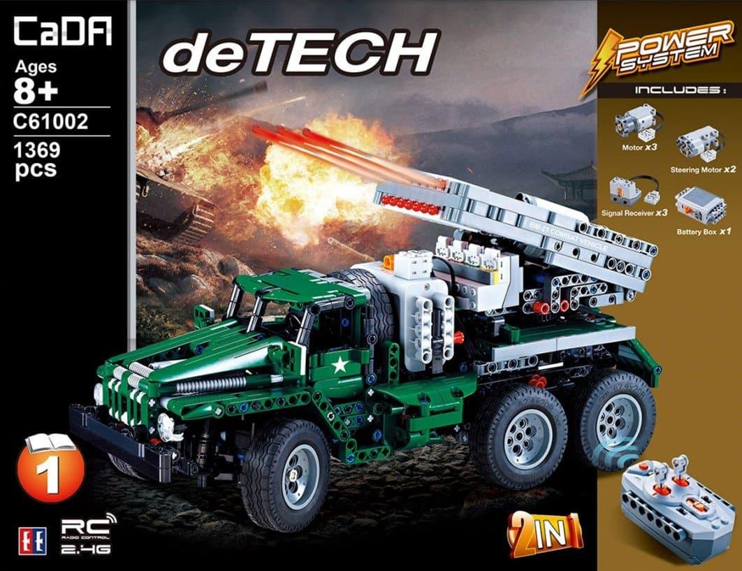 Double E - BM-21 Grad Rocket Launcher Building Blocks Set - inshobby.com