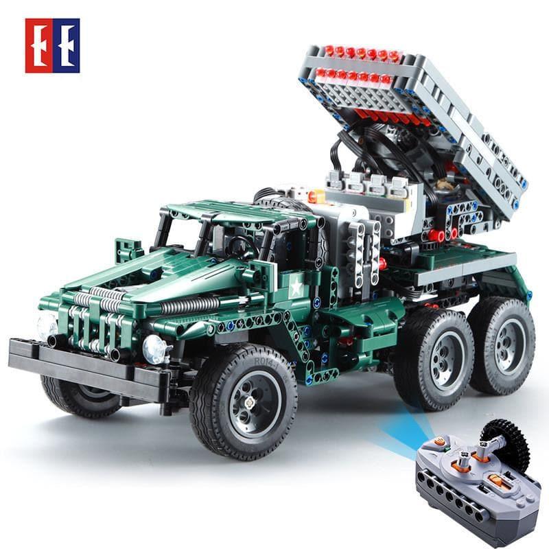 Double E - BM-21 Grad Rocket Launcher Building Blocks Set - inshobby.com