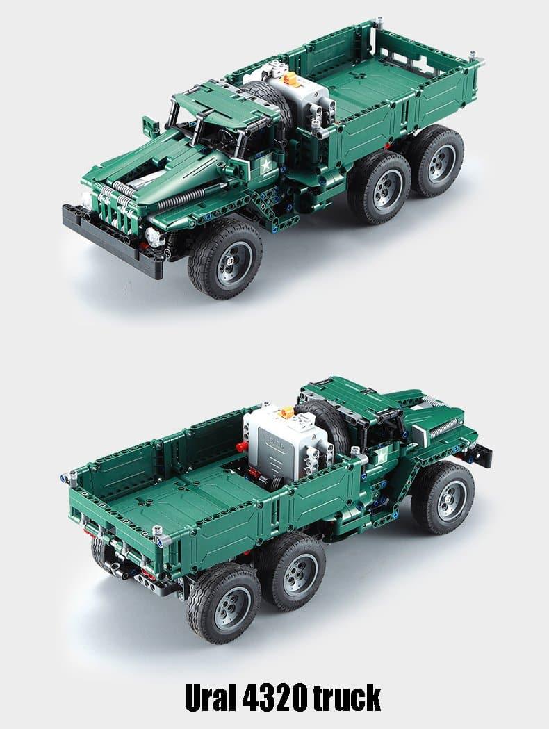 Double E - BM-21 Grad Rocket Launcher Building Blocks Set - inshobby.com