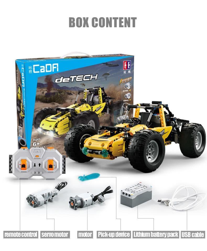 Double E - Buggy All-terrain Off-Road Vehicle Building Blocks Set - inshobby.com