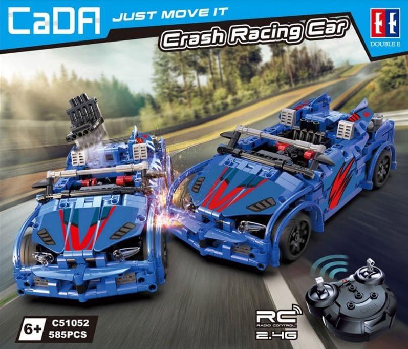 Double E - Crash Racing Car Building Blocks Set - inshobby.com