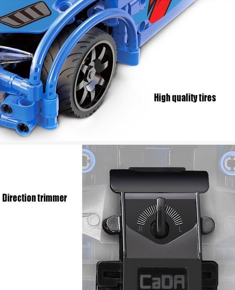 Double E - Crash Racing Car Building Blocks Set - inshobby.com