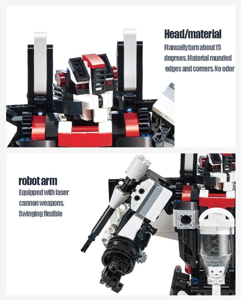 Double E - F15 Eaglebot Fighter Building Blocks Set - inshobby.com