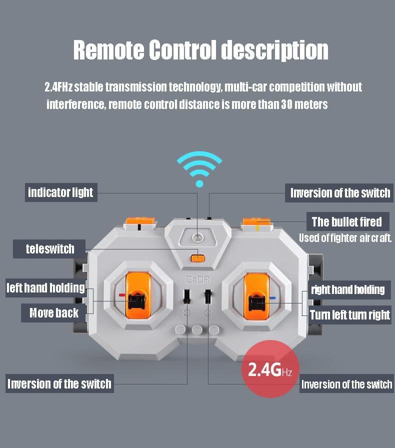 Double E - F15 Eaglebot Fighter Building Blocks Set - inshobby.com