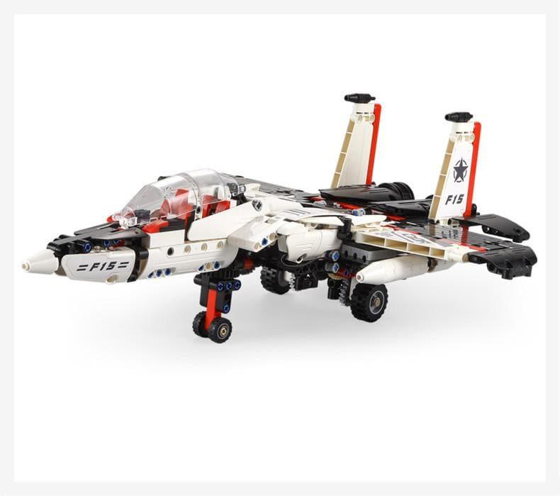 Double E - F15 Eaglebot Fighter Building Blocks Set - inshobby.com