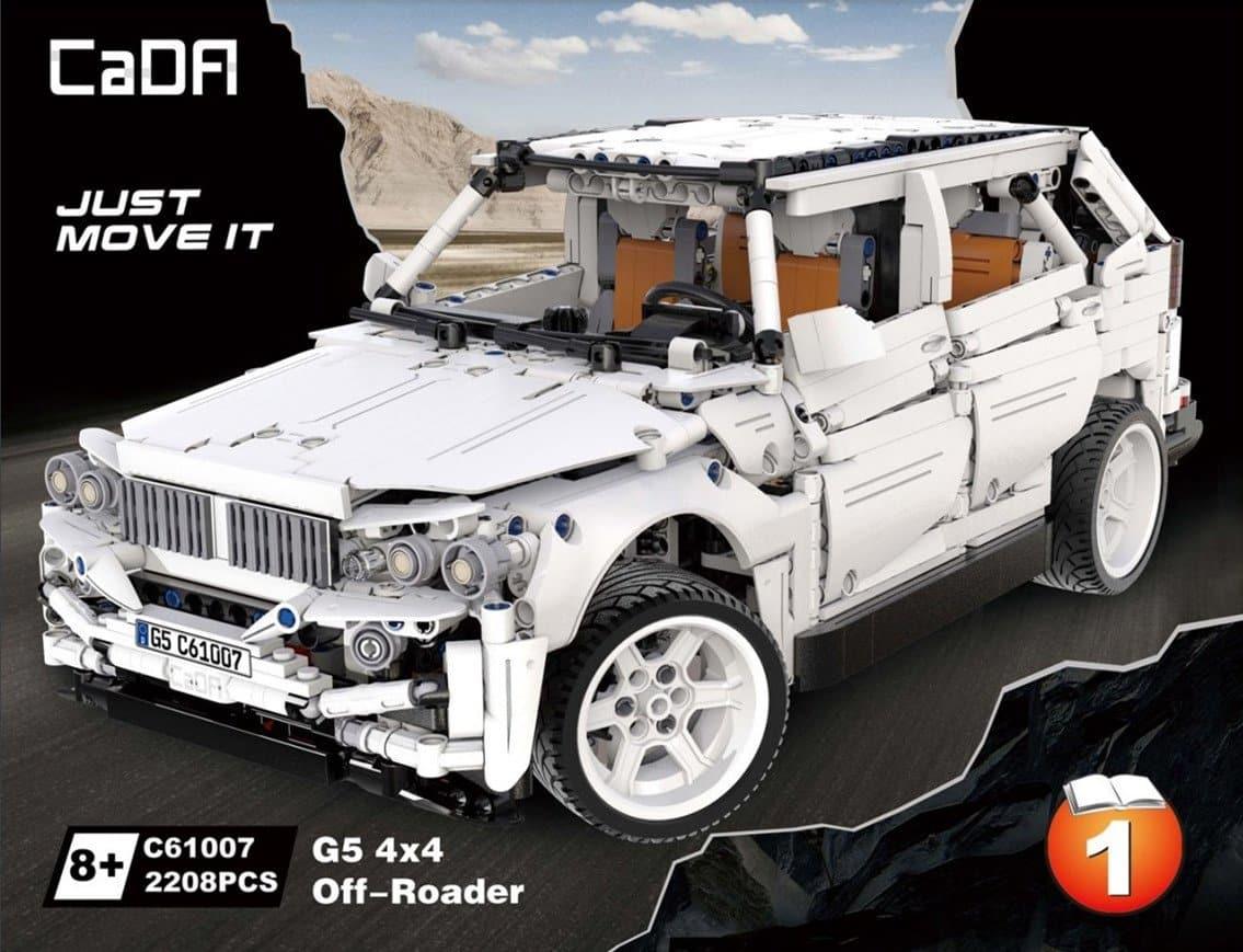 Double E - G5 4x4 Off-Road Car Building Blocks Set