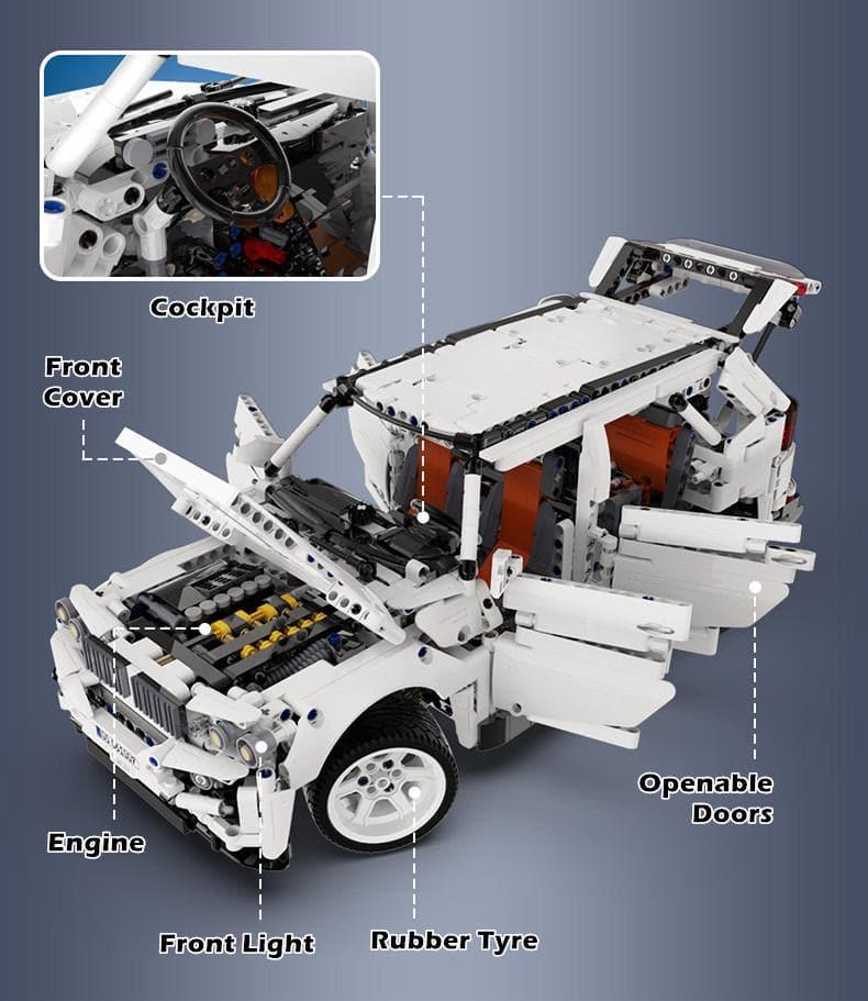 Double E - G5 4x4 Off-Road Car Building Blocks Set