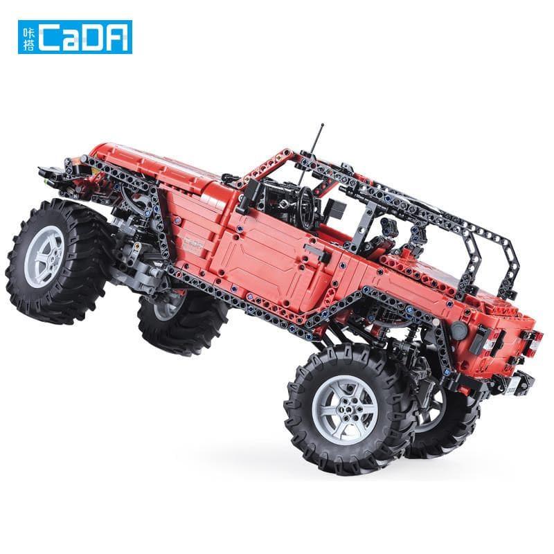 Double E - Jeep Wrangler Adventurer Off-Road Car Building Blocks Set - inshobby.com