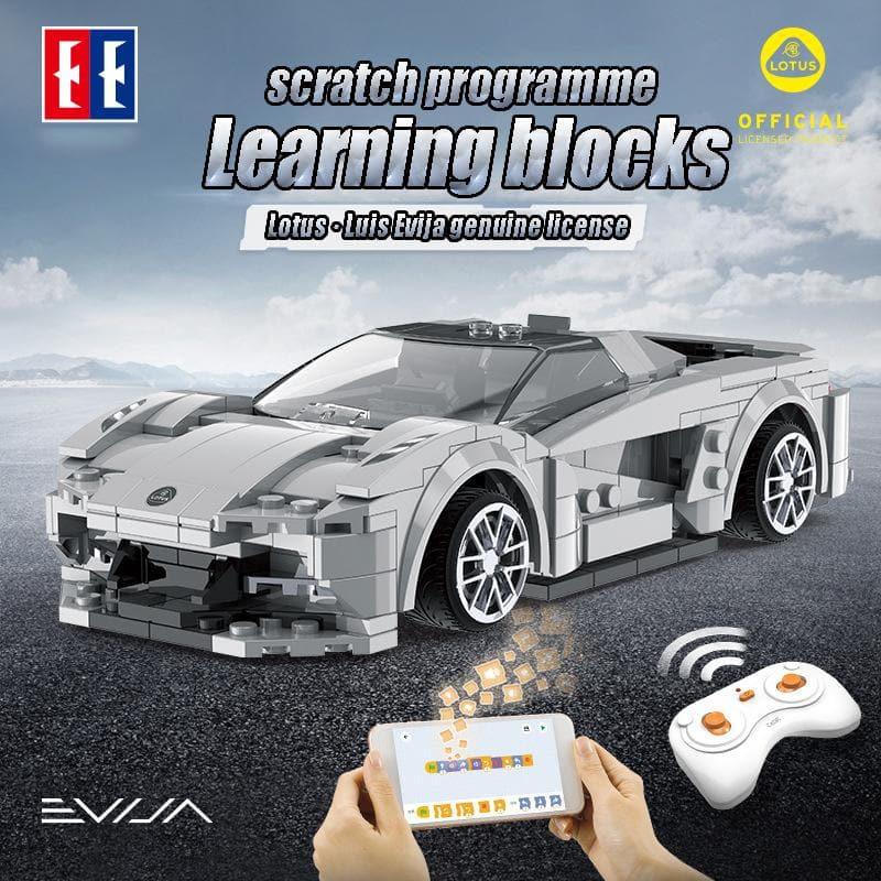 Double E - Lotus Evija Sports Car Building Blocks Set