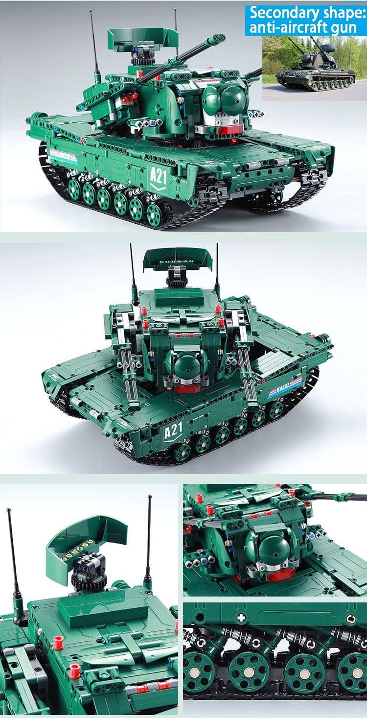 Double E - M1A2 Abrams Tank Building Blocks Set - inshobby.com