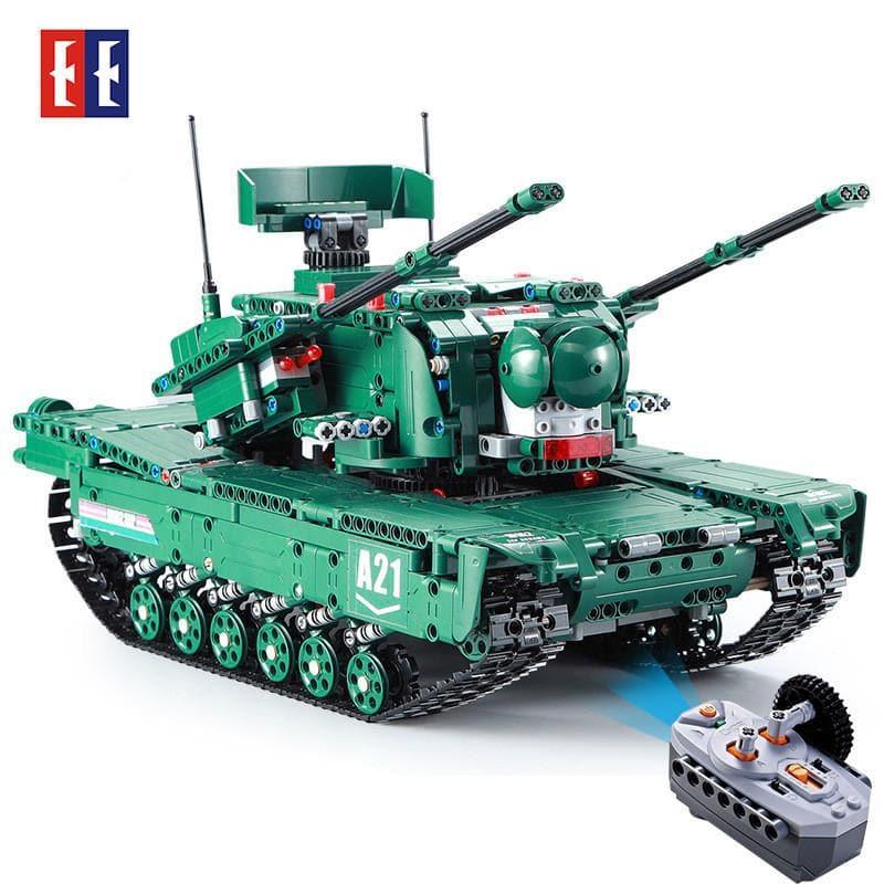 Double E - M1A2 Abrams Tank Building Blocks Set - inshobby.com