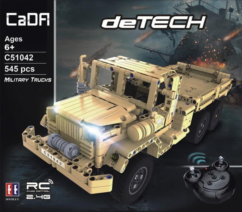 Double E - Military Trucks Vehicle Building Blocks Set - inshobby.com
