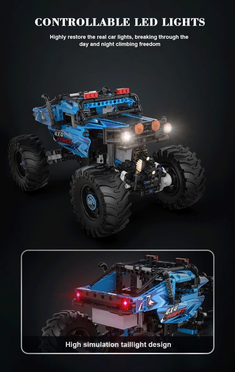 Double E - Monster Buggy Off-Roader Building Blocks Set